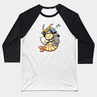 The sleeping tempura samurai. Baseball T-Shirt